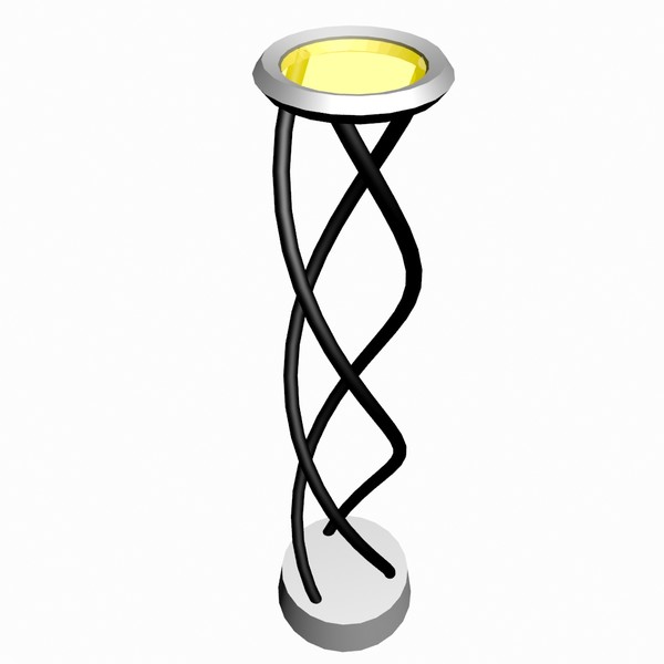 modern lamp 3d model - Modern Lamp by DirRanG3D Dr3ams